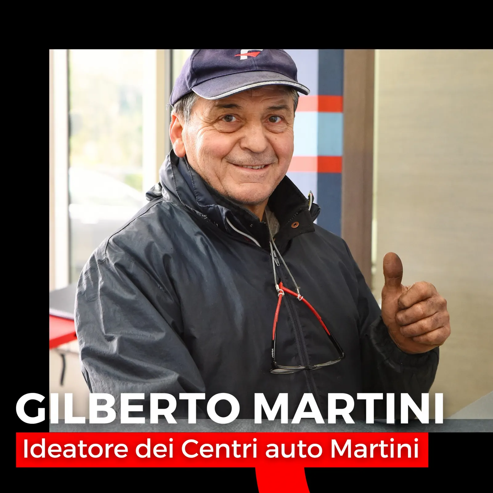 Gilberto Martini, fondatore dei Centri Auto Martini