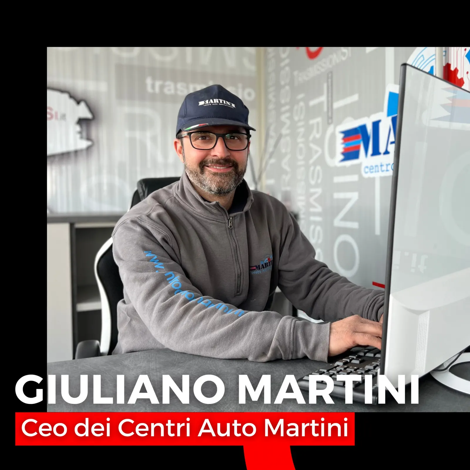 Giuliano Martini, titolare dei Centri Auto Martini